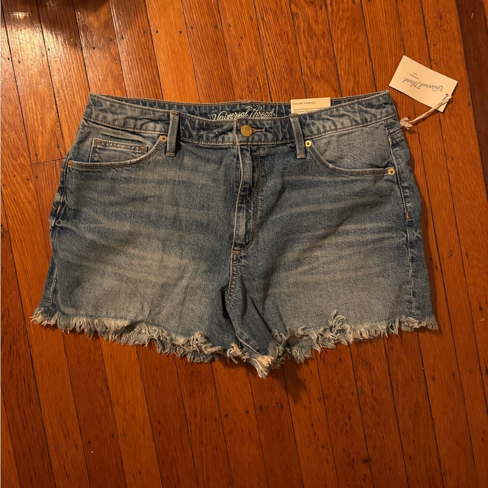 Jean Shorts - high waisted